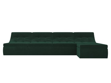 Модульный угловой диван Холидей, Зеленый (велюр) в Элисте - предосмотр 3
