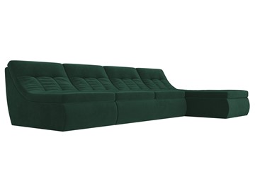 Модульный угловой диван Холидей, Зеленый (велюр) в Элисте - предосмотр 4