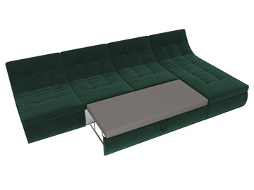 Модульный угловой диван Холидей, Зеленый (велюр) в Элисте - предосмотр 7