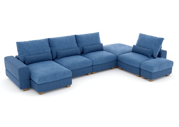 Модульный диван V-10-M, НПБ в Элисте - изображение