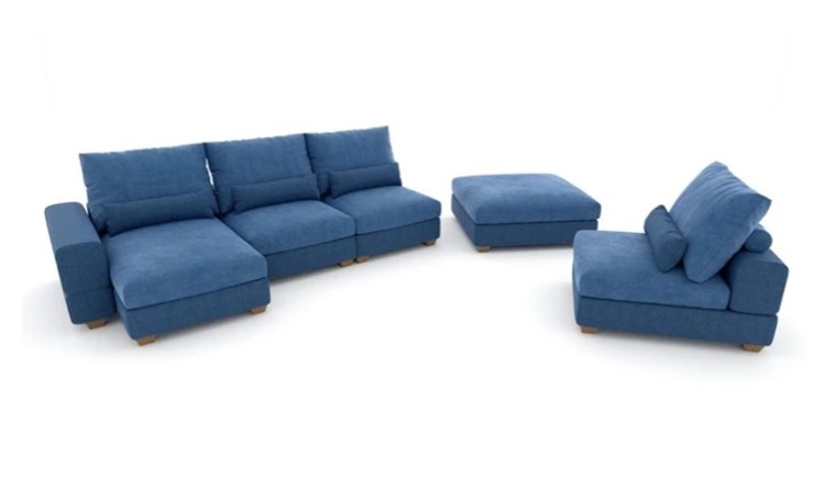 Модульный диван V-10-M, НПБ в Элисте - изображение 3