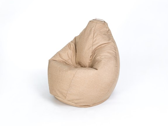 Кресло-мешок Хоум большое, песочное в Элисте - изображение
