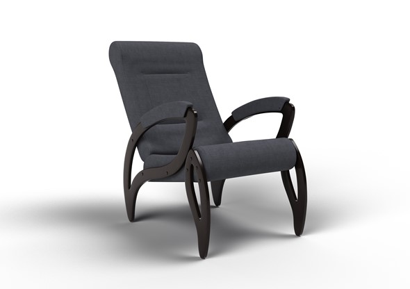 Кресло Зельден, ткань AMIGo графит 20-Т-ГР в Элисте - изображение