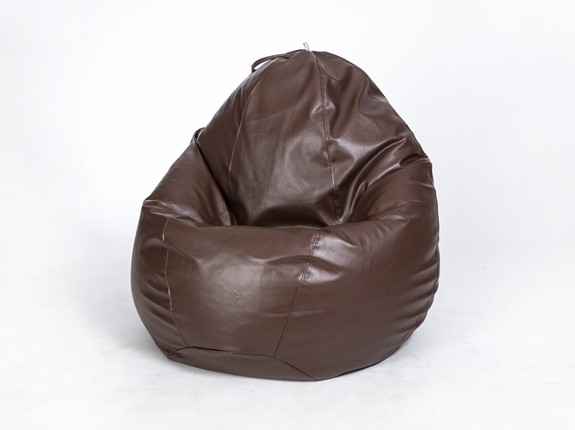 Кресло-мешок Люкс, коричневый в Элисте - изображение