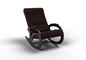 Кресло-качалка Вилла, ткань шоколад 11-Т-Ш в Элисте
