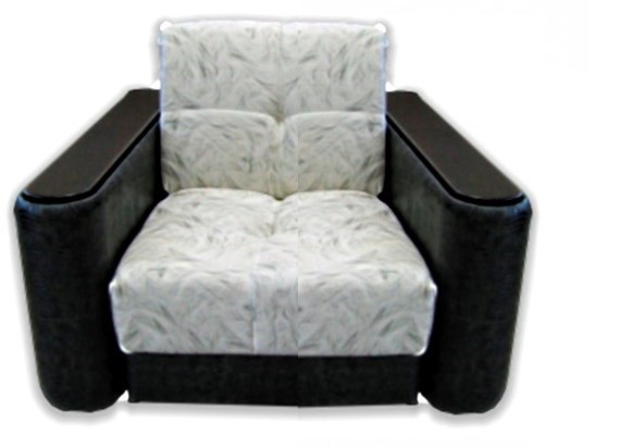 Раскладное кресло Аккордеон-1, 70 (круглые подлокотники) в Элисте - изображение