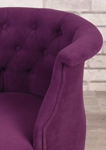 Кресло Бархат (фиолетовый/белый) в Элисте - предосмотр 3