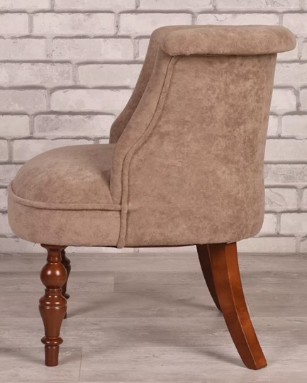 Кресло Бархат (плюшевая ткань/средний тон) в Элисте - изображение 1