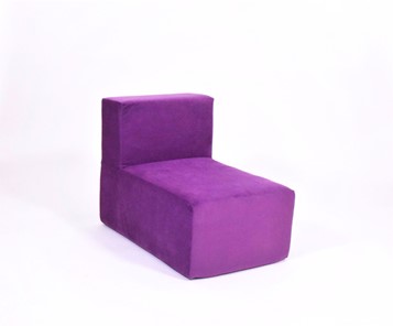 Кресло бескаркасное Тетрис 50х80х60, фиолетовое в Элисте