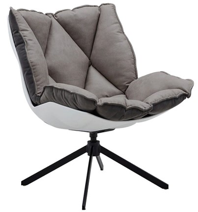 Кресло DC-1565D Grey / ноги металл в Элисте - изображение