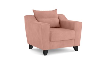 Кресло для отдыха Элиот, велюр аватар розовый 305 в Элисте - предосмотр