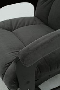 Кресло-качалка Леон маятниковая, ткань AMIGo графит 29-Т-ГР в Элисте - предосмотр 1