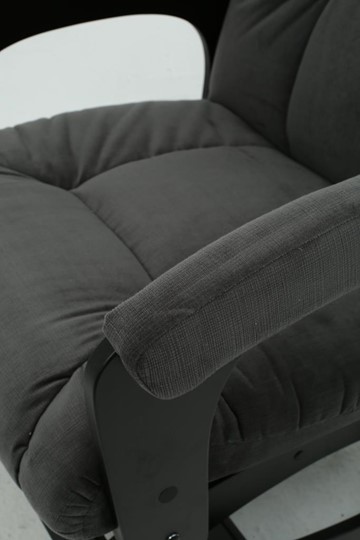 Кресло-качалка Леон маятниковая, ткань AMIGo графит 29-Т-ГР в Элисте - изображение 1