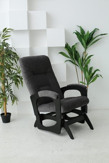 Кресло-качалка Леон маятниковая, ткань AMIGo графит 29-Т-ГР в Элисте - изображение 6