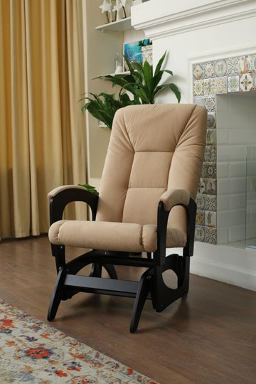 Кресло-качалка Леон маятниковая, ткань AMIGo песок 29-Т-П в Элисте - изображение 4