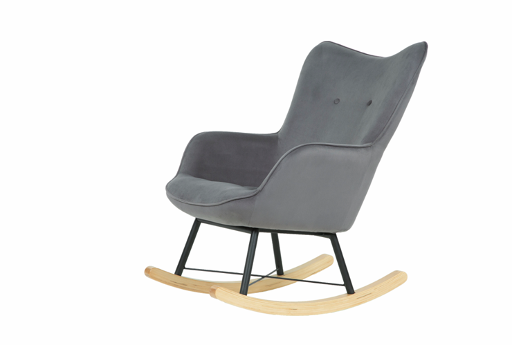 Кресло-качалка Манго, бук/металл в Элисте - изображение 4