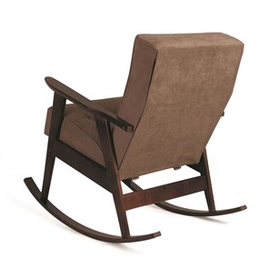 Кресло-качалка Ретро (темный тон / 05 - коричневый) в Элисте - предосмотр 1