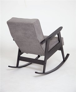 Кресло-качалка Ретро (венге / RS 15 - темно-серый) в Элисте - предосмотр 1