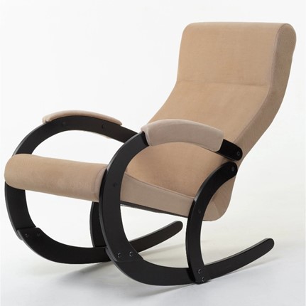 Кресло-качалка Корсика, ткань Amigo Beige 34-Т-AB в Элисте - изображение