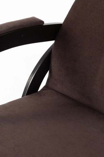 Кресло-качалка Корсика, ткань Amigo Coffee 34-Т-AC в Элисте - изображение 3