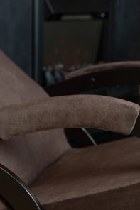 Кресло-качалка Корсика, ткань Amigo Coffee 34-Т-AC в Элисте - предосмотр 8