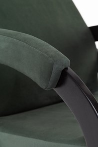 Кресло-качалка в гостиную Корсика, ткань Amigo Green 34-Т-AG в Элисте - предосмотр 4