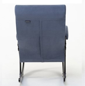 Кресло-качалка в гостиную Корсика, ткань Amigo Navy 34-Т-AN в Элисте - предосмотр 2
