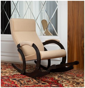 Кресло-качалка в гостиную Марсель, ткань Amigo Beige 33-Т-AB в Элисте - предосмотр 6