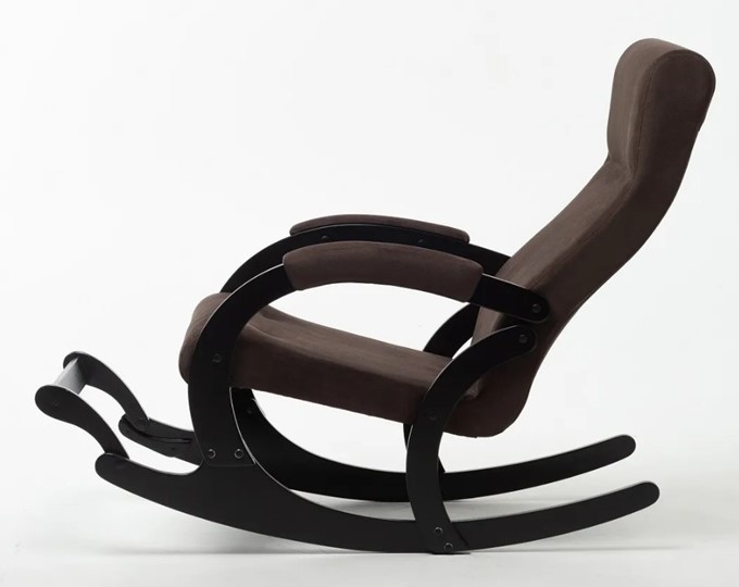 Кресло-качалка в гостиную Марсель, ткань Amigo Coffee 33-Т-AC в Элисте - изображение 1