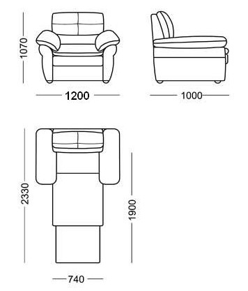 Кресло-кровать Кристина в Элисте - изображение 5