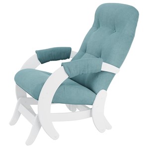 Кресло-маятник Модель 68, ткань ультра минт, каркас молочный дуб в Элисте - предосмотр
