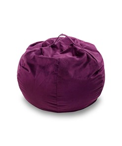 Кресло-мешок Орбита, велюр, фиолетовый в Элисте