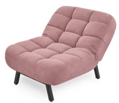 Кресло-кровать Абри опора металл (розовый) в Элисте - изображение