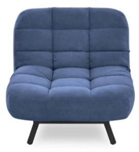 Раскладное кресло Абри опора металл (синий) в Элисте - предосмотр