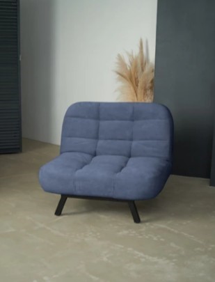 Раскладное кресло Абри опора металл (синий) в Элисте - изображение 8