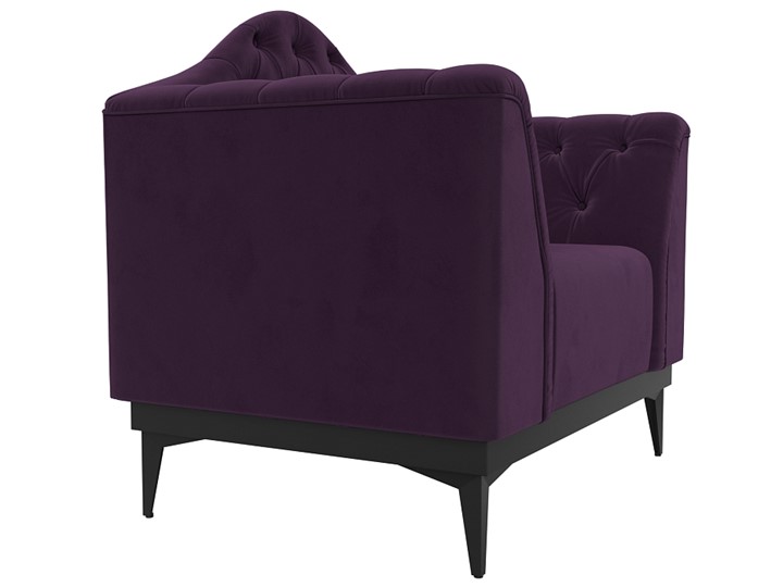 Кресло на ножках Флорида, Фиолетовый (Велюр) НПБ в Элисте - изображение 2