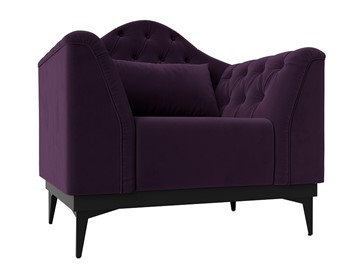Кресло на ножках Флорида, Фиолетовый (Велюр) НПБ в Элисте - предосмотр