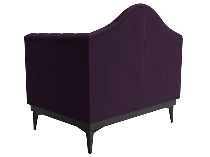 Кресло на ножках Флорида, Фиолетовый (Велюр) НПБ в Элисте - изображение 5
