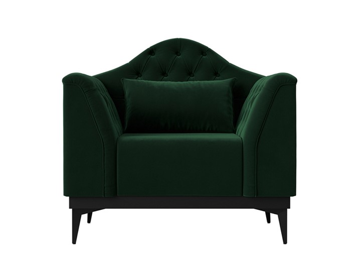 Кресло на ножках Флорида, Зеленый (Велюр) НПБ в Элисте - изображение 1