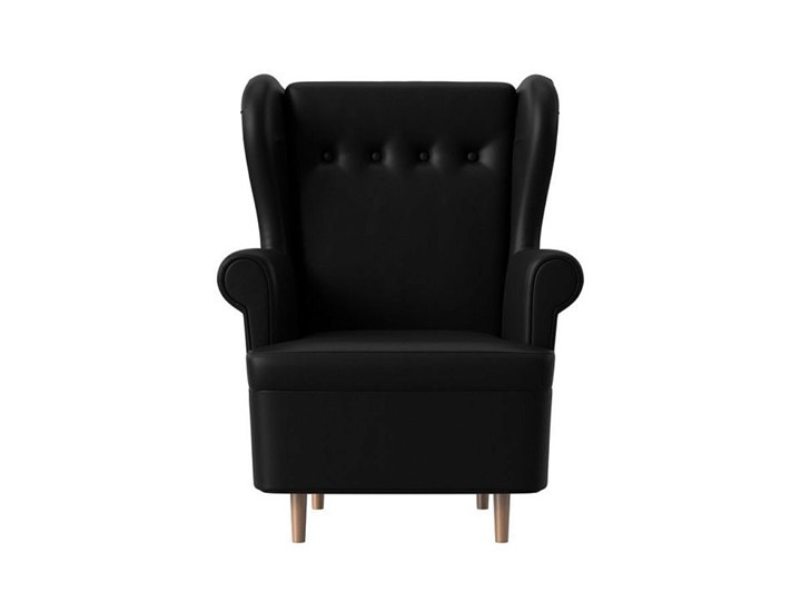 Кресло Торин, черный (Экокожа) в Элисте - изображение 1