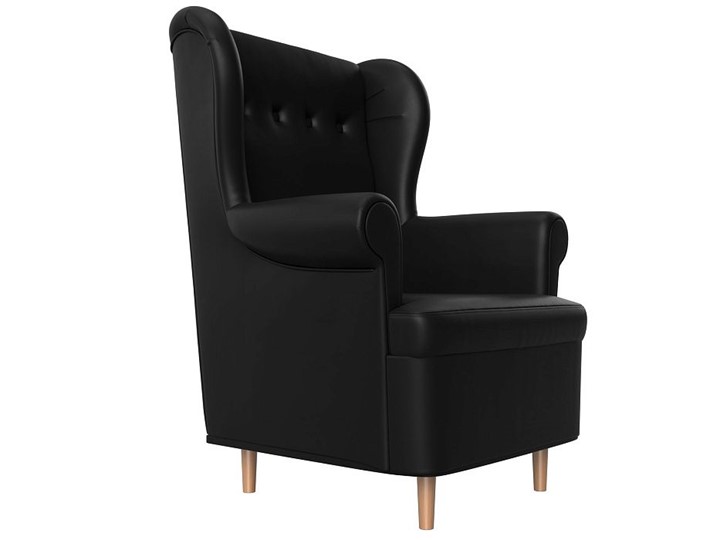 Кресло Торин, черный (Экокожа) в Элисте - изображение 2