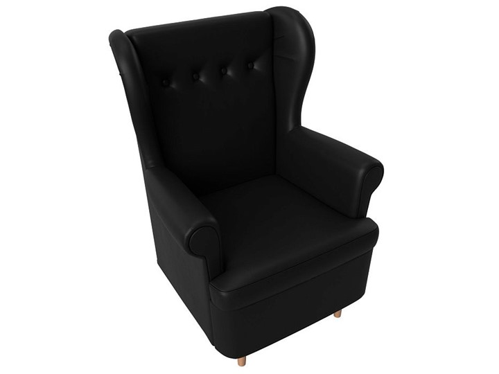 Кресло Торин, черный (Экокожа) в Элисте - изображение 4