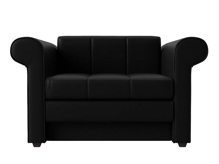 Кресло-кровать Берли, Черный (Экокожа) в Элисте - изображение 3
