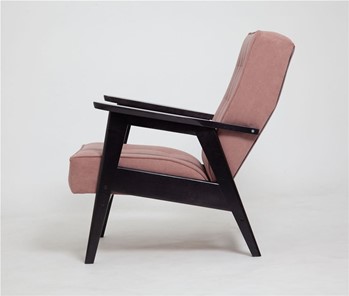 Кресло Ретро (венге / RS 12 - розовый) в Элисте - предосмотр 1