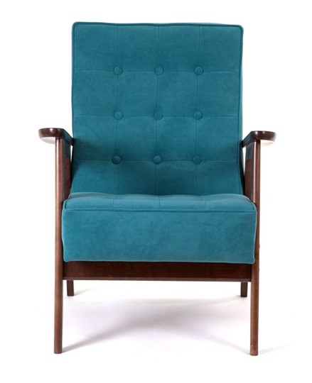 Кресло Ретро (темный тон / RS29 - бирюзовый) в Элисте - изображение 3