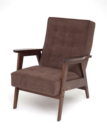 Кресло Ретро (темный тон / RS32 - коричневый) в Элисте - изображение