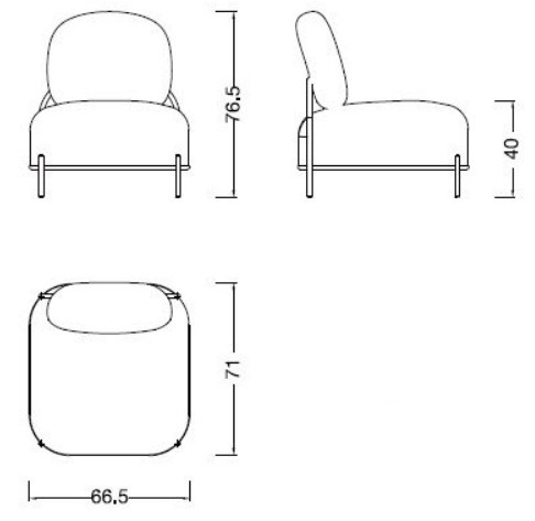Кресло SOFA-06-01 grey в Элисте - изображение 6