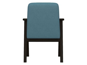 Мягкое кресло Ретро ткань голубой, каркас венге в Элисте - предосмотр 3