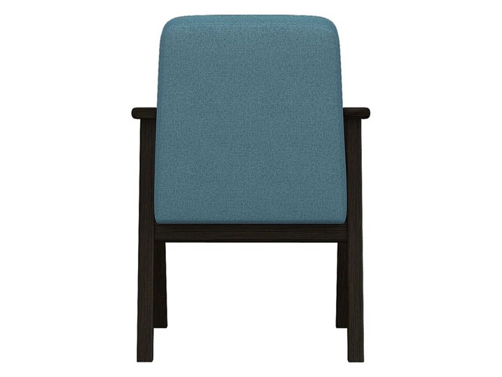 Мягкое кресло Ретро ткань голубой, каркас венге в Элисте - изображение 3