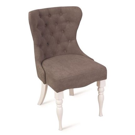 Кресло Вальс (эмаль белая / G21 - серый) в Элисте - изображение